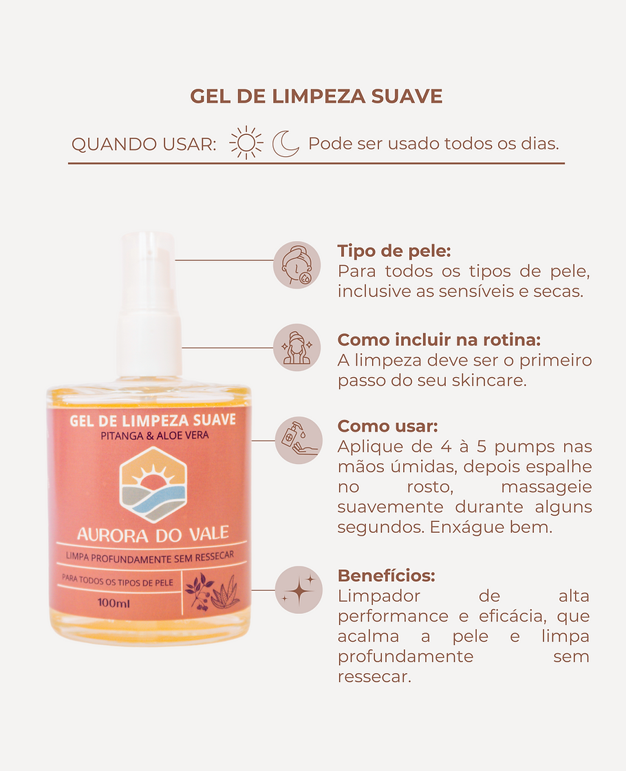 Gel de Limpeza Suave